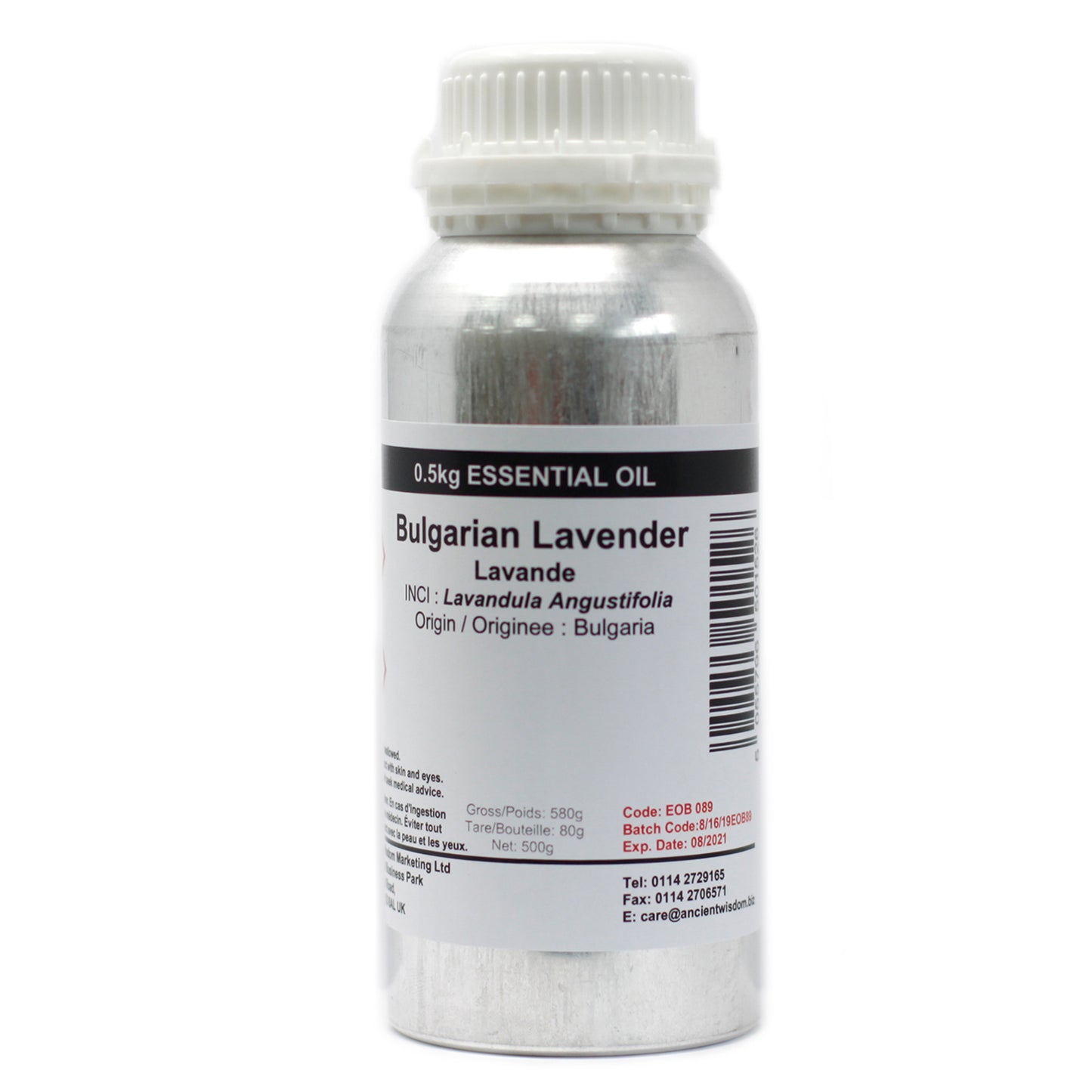 Essential Oil 0.5kg- Bulgara Lavender