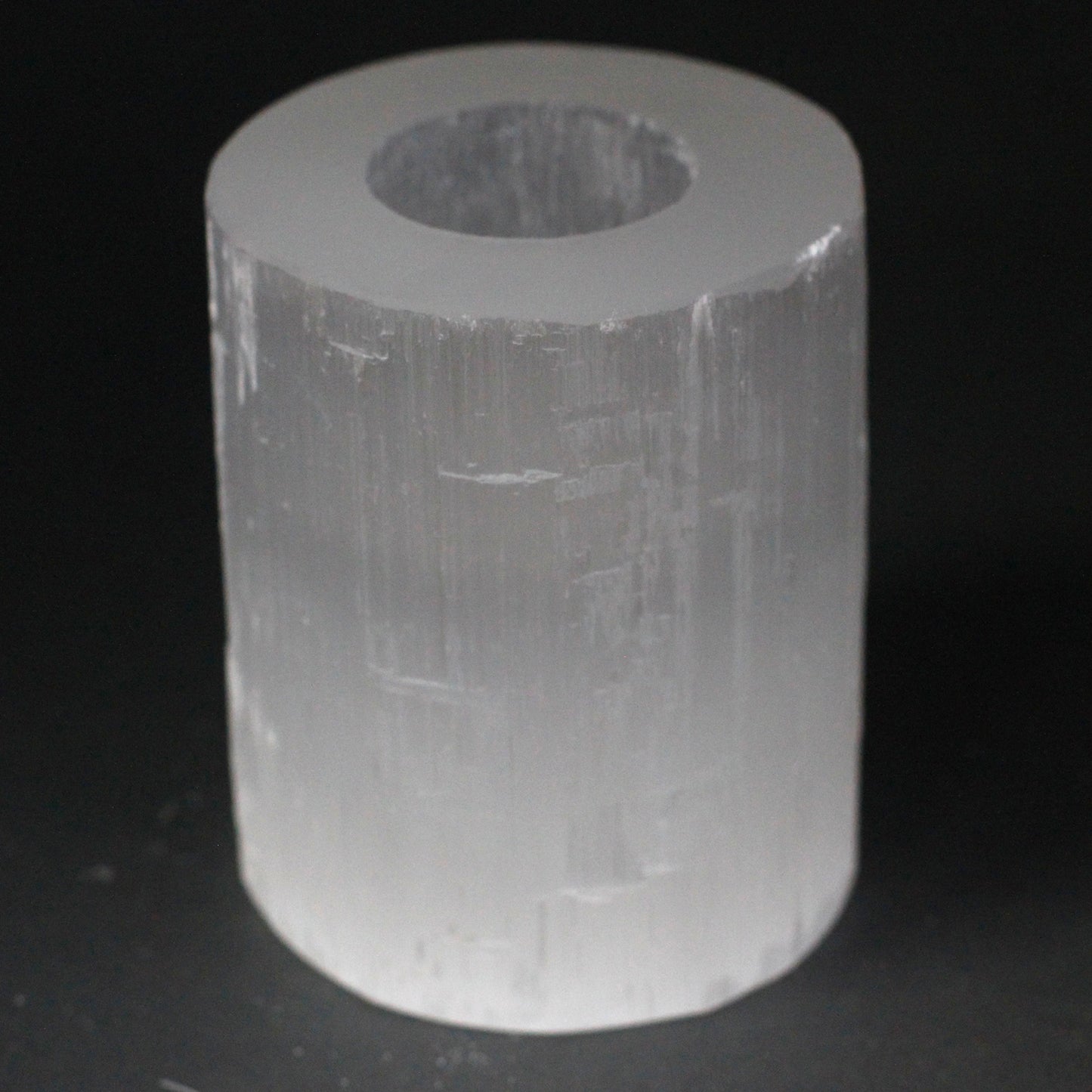 Cylinder Selenite Chandelier - 10 cm