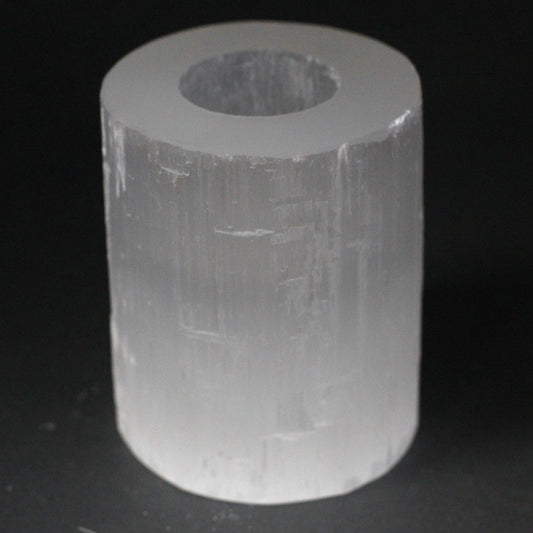 Cylinder Selenite Chandelier - 10 cm