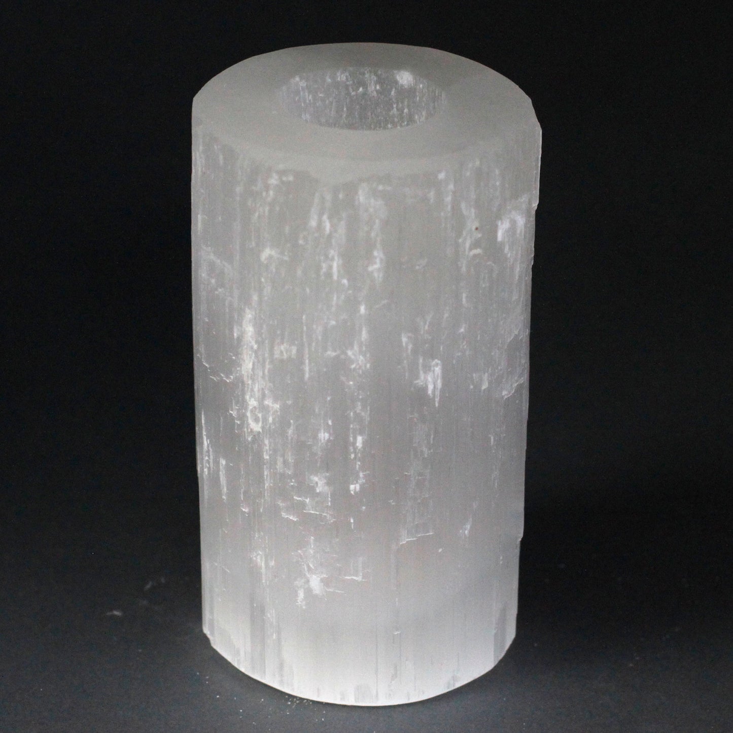 Cylinder Selenite Chandelier - 15 cm