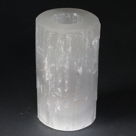 Cylinder Selenite Chandelier - 15 cm