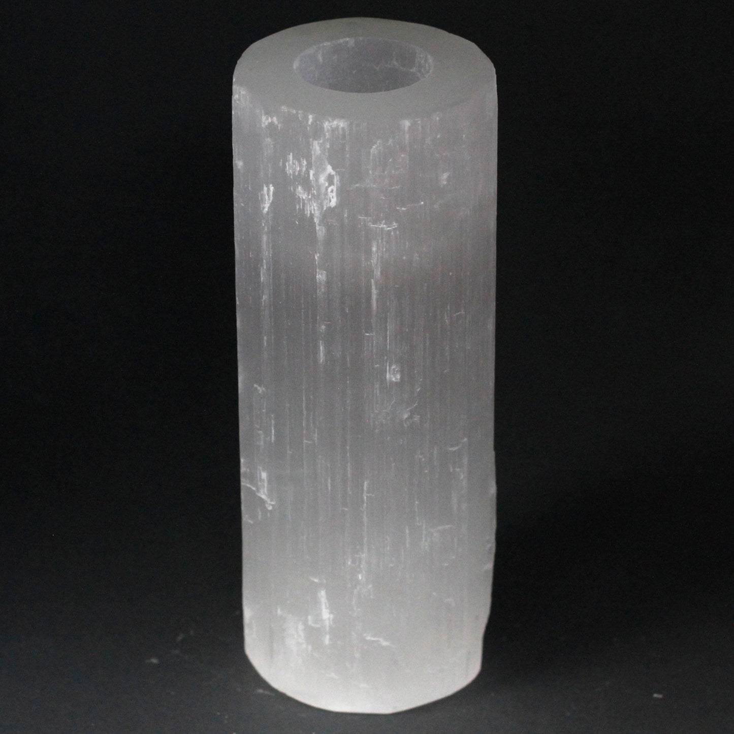 Cylinder Selenite Chandelier - 20 cm