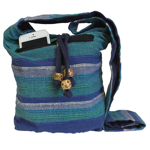 Nepal Sling Bag - Blue Rivers