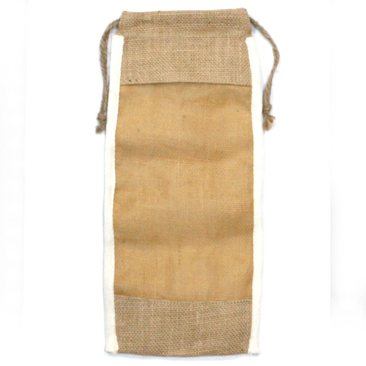 Wide Washed Yute Bag - 35x15cm