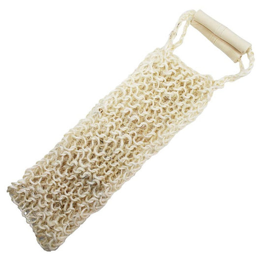 Thick fiber yute exfoliating belt - Natural