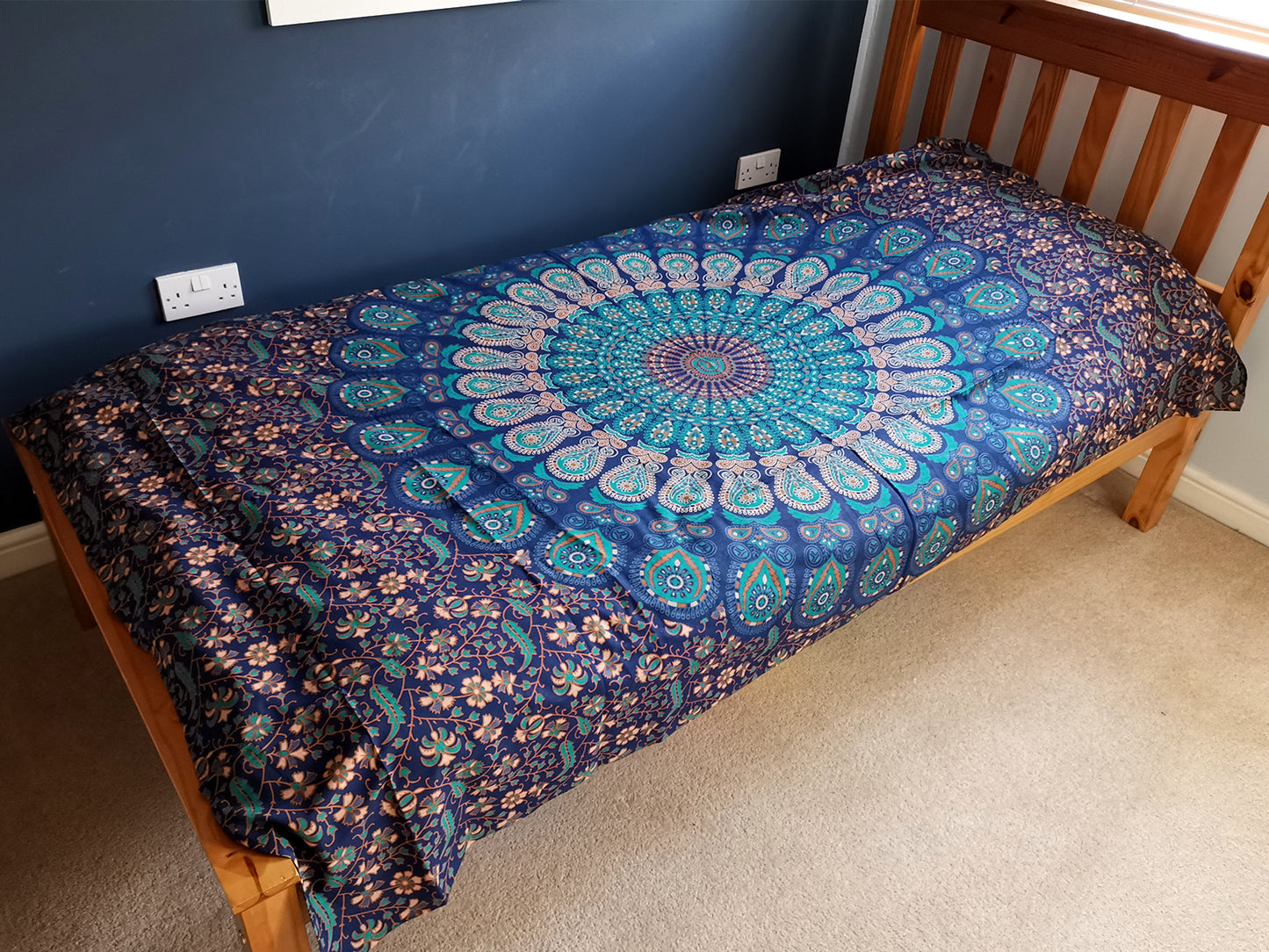 Individual Cotton Quilt - Classic Mandala