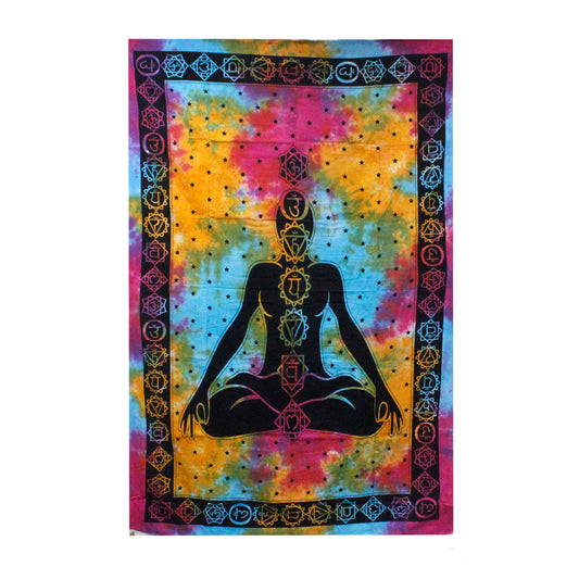 Couette Individuelle en Coton - Bouddha Chakra