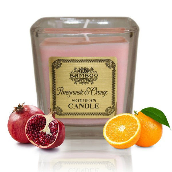 Soy Wax Candle - Granada and orange