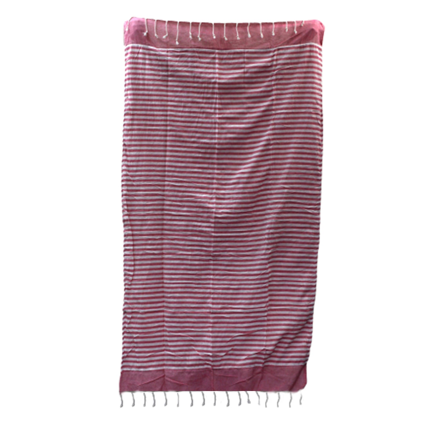 Cotton Pareo Towel - 100x180 cm - Warm Pink