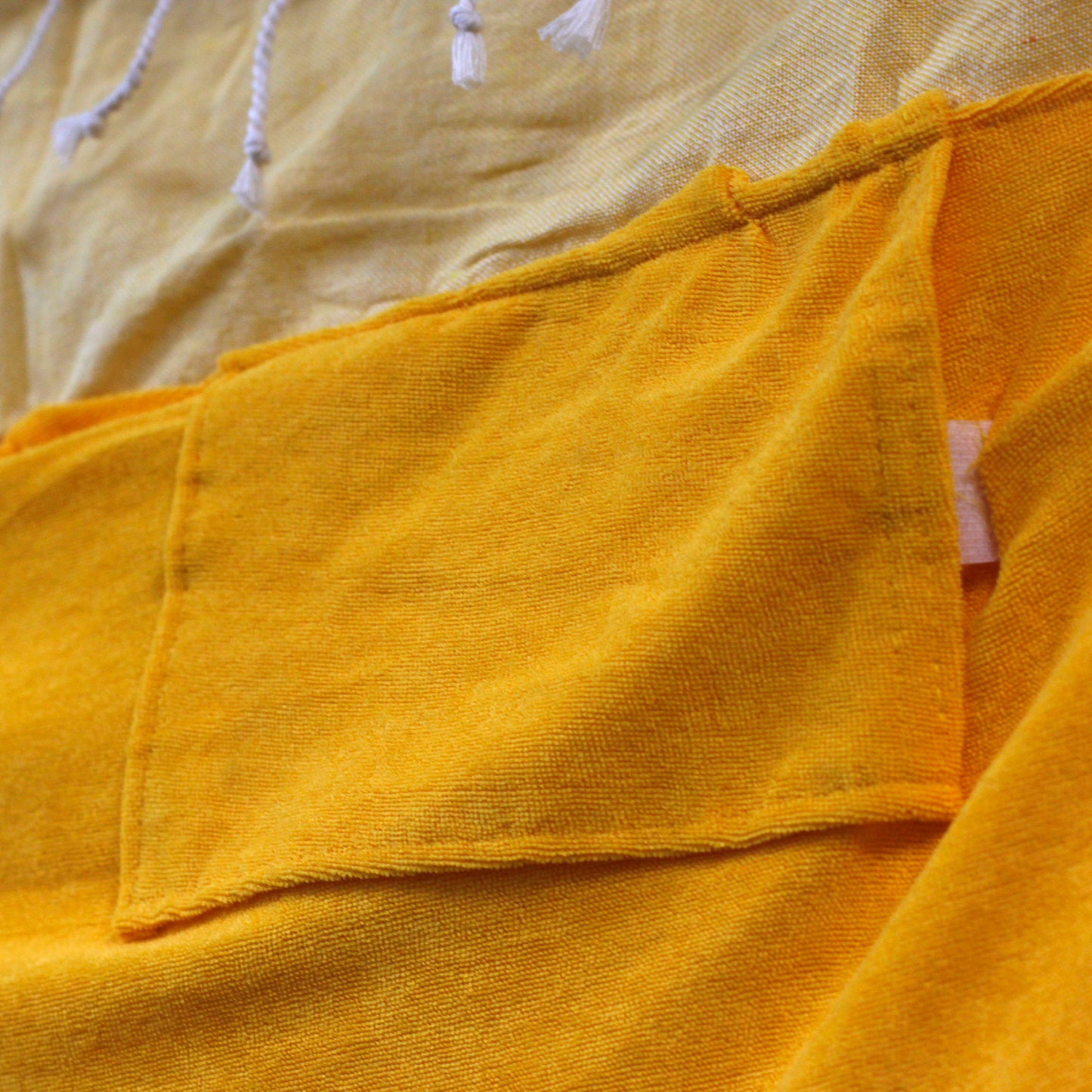 Cotton Pareo Towel - 100x180 cm - Sol Amarillo