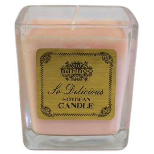 Soy Wax Candle - Delicious Tan