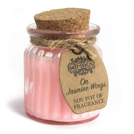 Tarro Soy Wax Candle - Jazmin