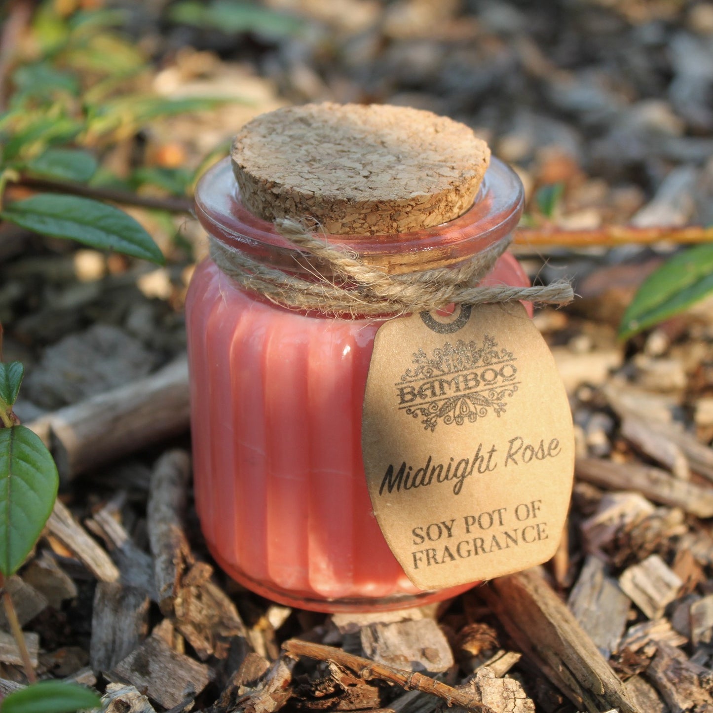 Tarro Soy Wax Candle - Pink