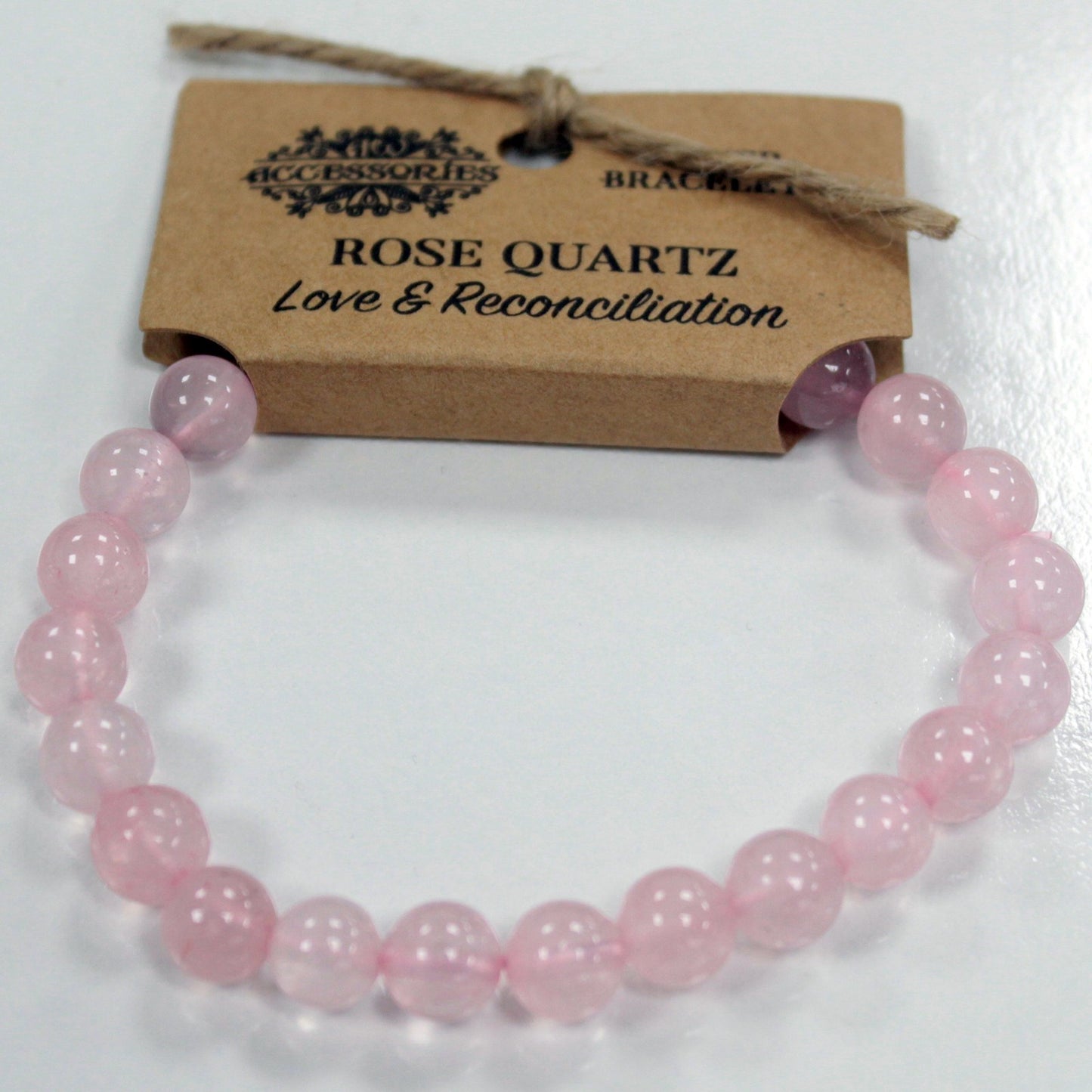 Bracelet Énergie - Quartz Rose