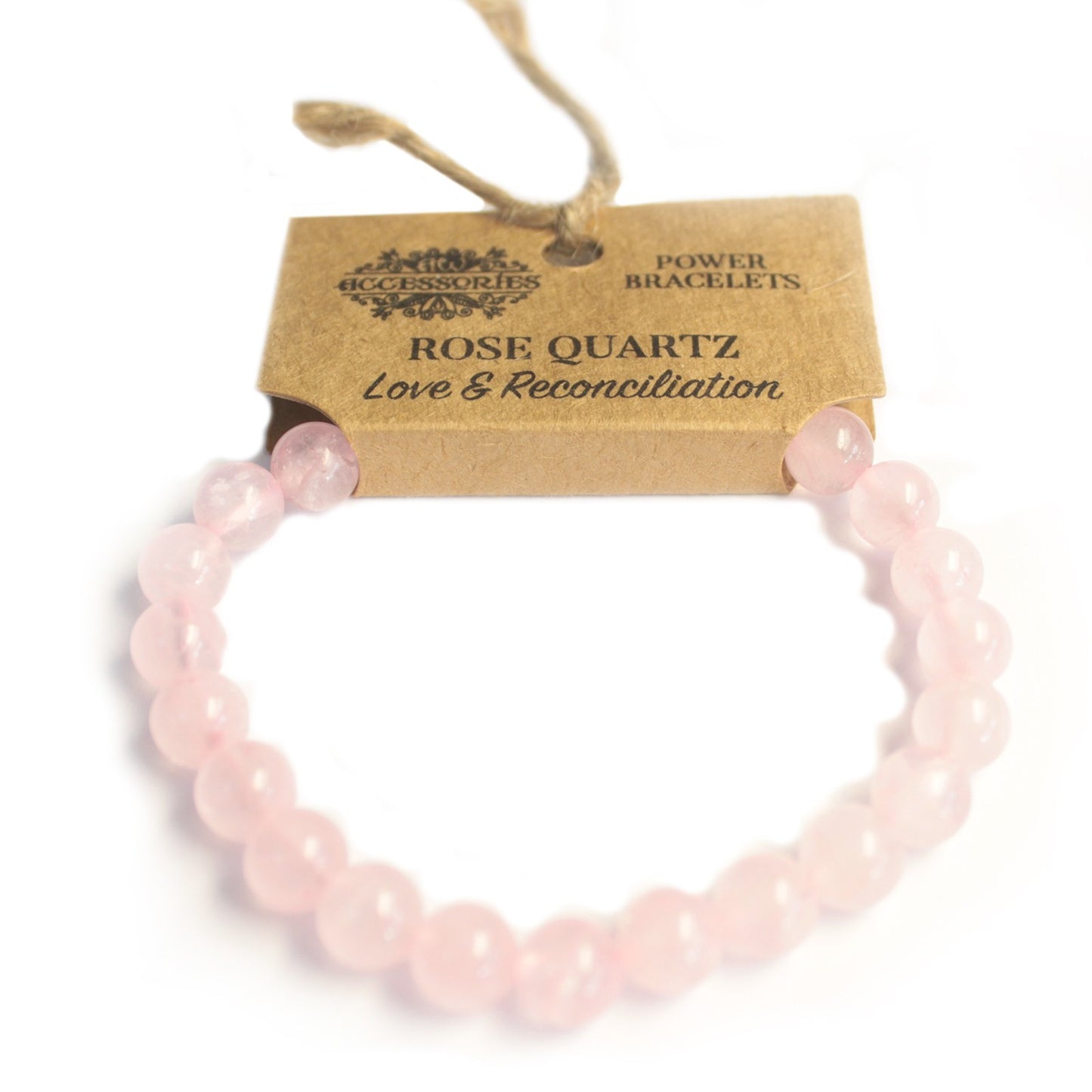 Bracelet Énergie - Quartz Rose