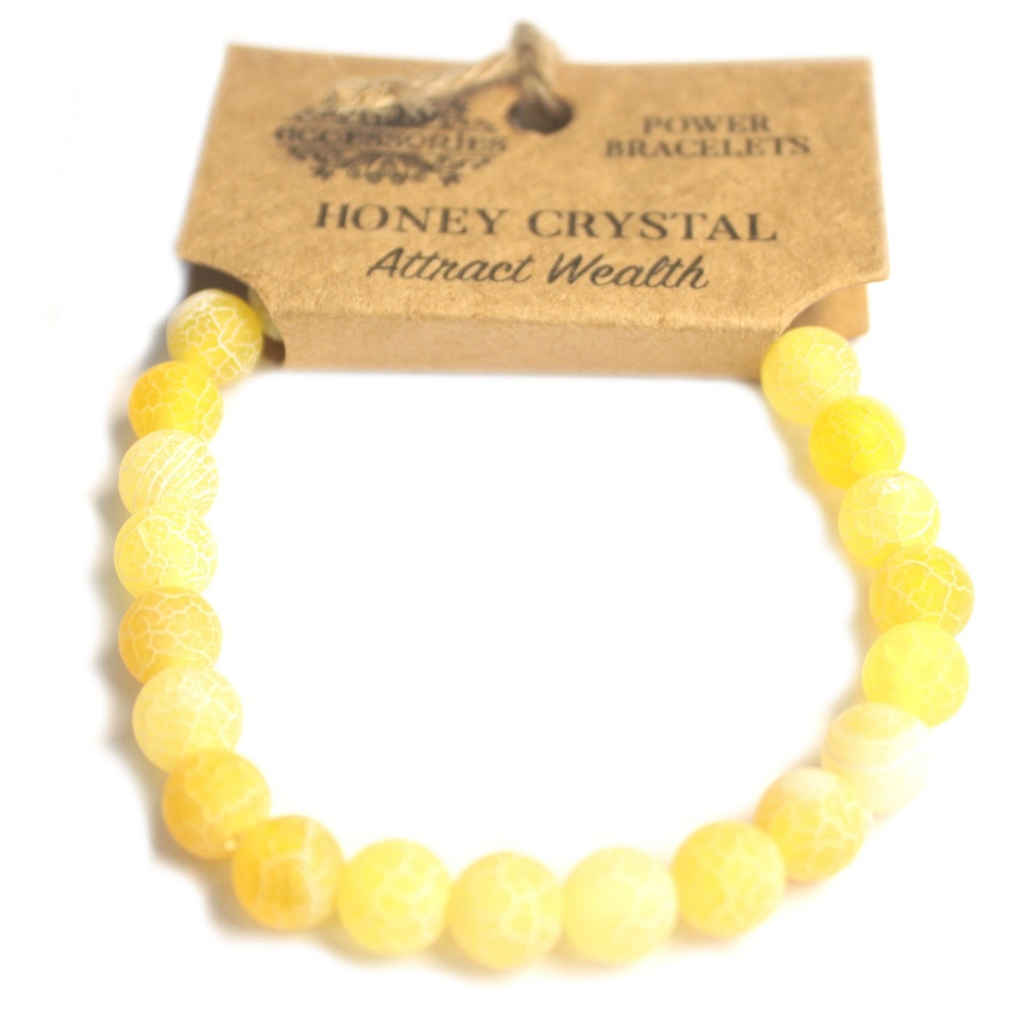 Energy Bracelet - Honey Crystal