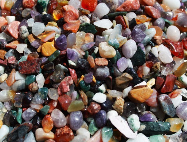 Precious natural stones - Mixed 1kg