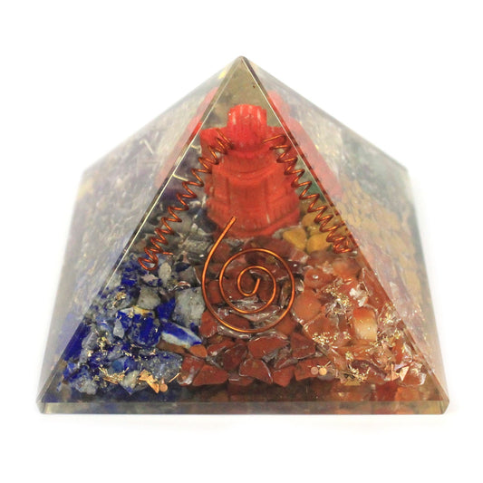 Pyramide Orgonite Grande 70mm - Ganesh