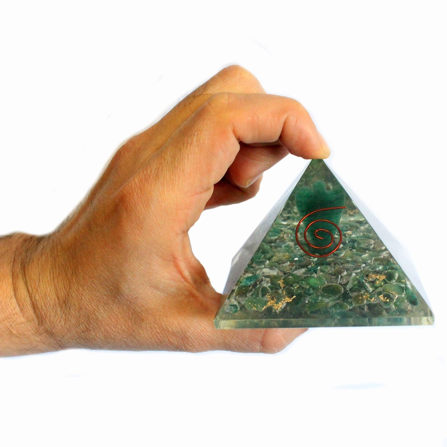 Pyramide Orgonite Lrg 70mm - Angelo