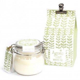 Glass Tart Candles - White Fig