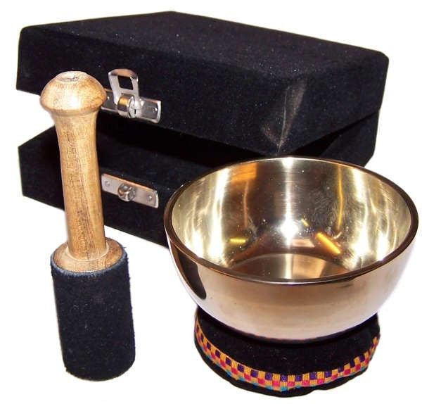 Brass cuenco gift set - 9cm