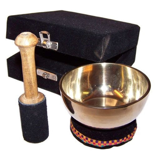 Brass cuenco gift set - 9cm