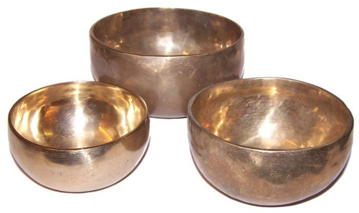 Set of 3 Tibetan Cuencos