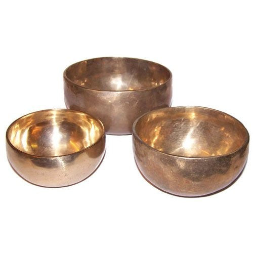 Set of 3 Tibetan Cuencos