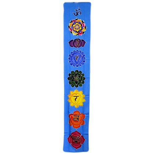 Chakra vertical banner - celestial 183x35cm