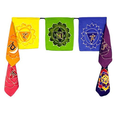 Seven banners - Chakras 7x(32x23cm)