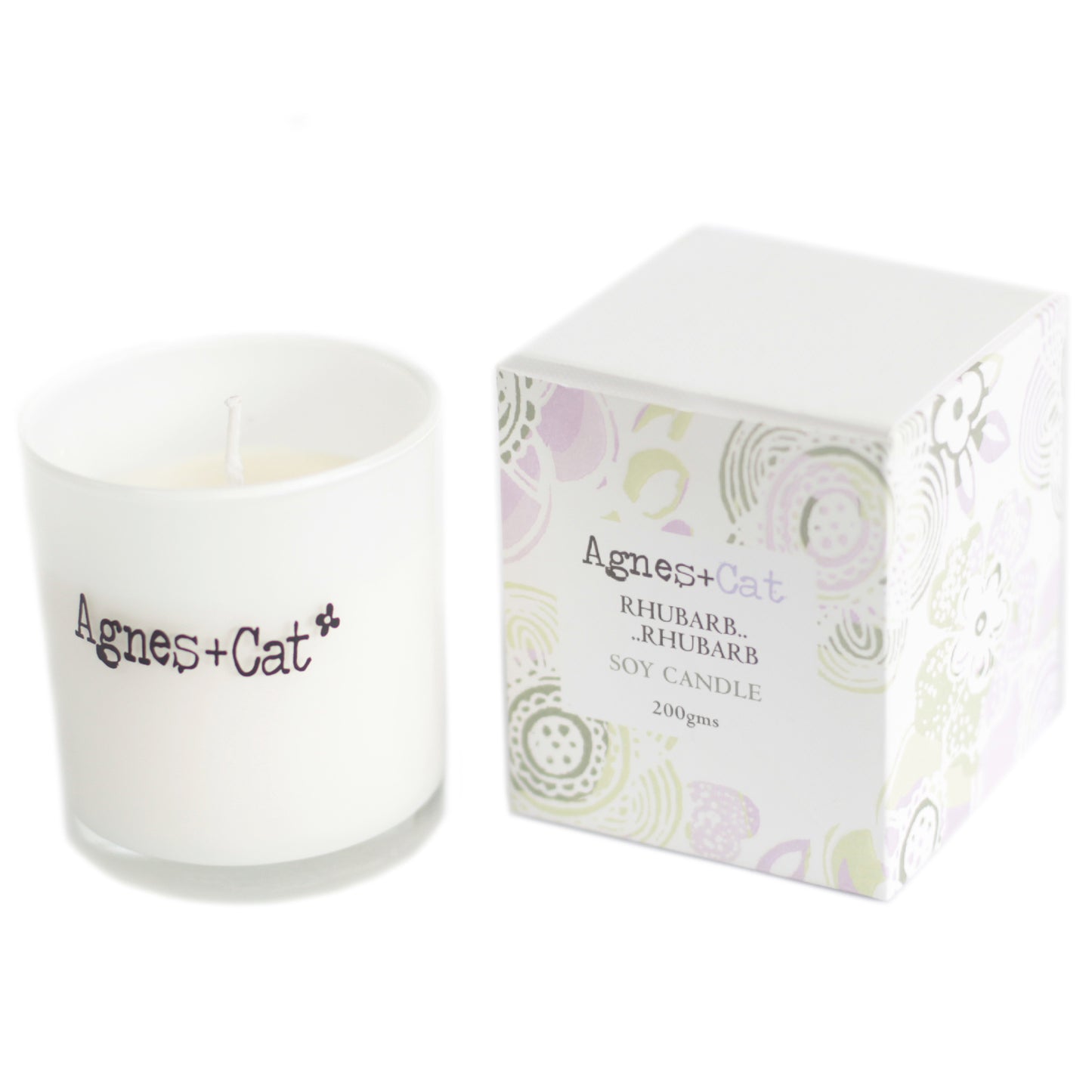 Votive candle - Rhubarb Rhubarb