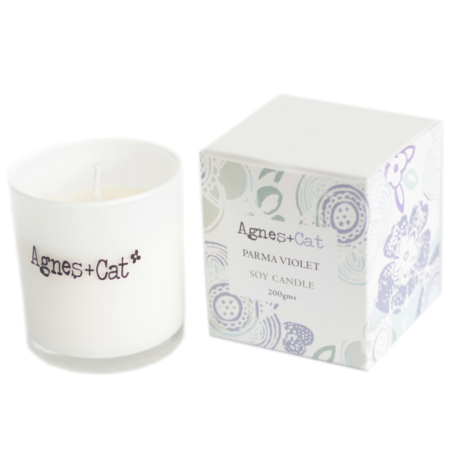 Bougie votive - Violette de Parme