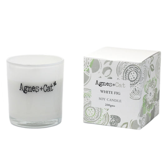 Votive candle - White Fig