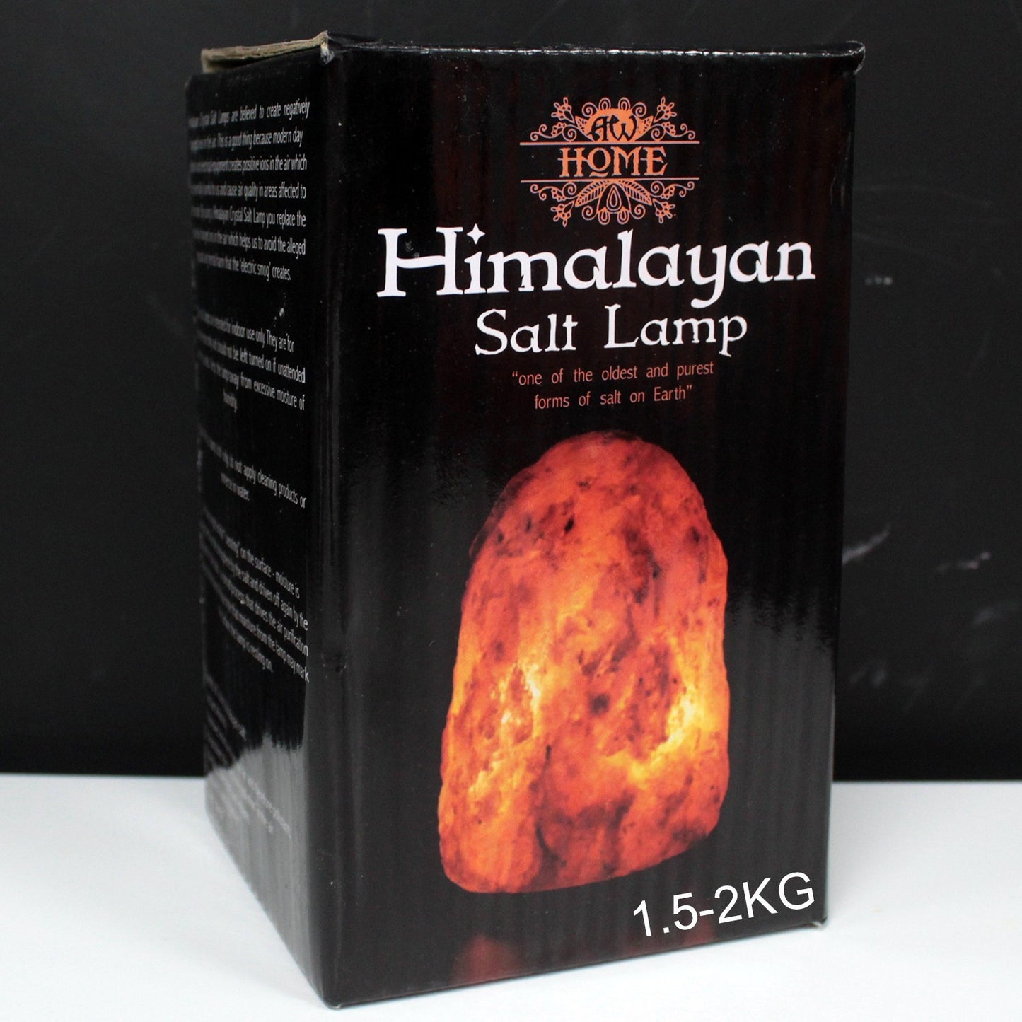 Lampe au sel naturel de 1,5 à 2 kg