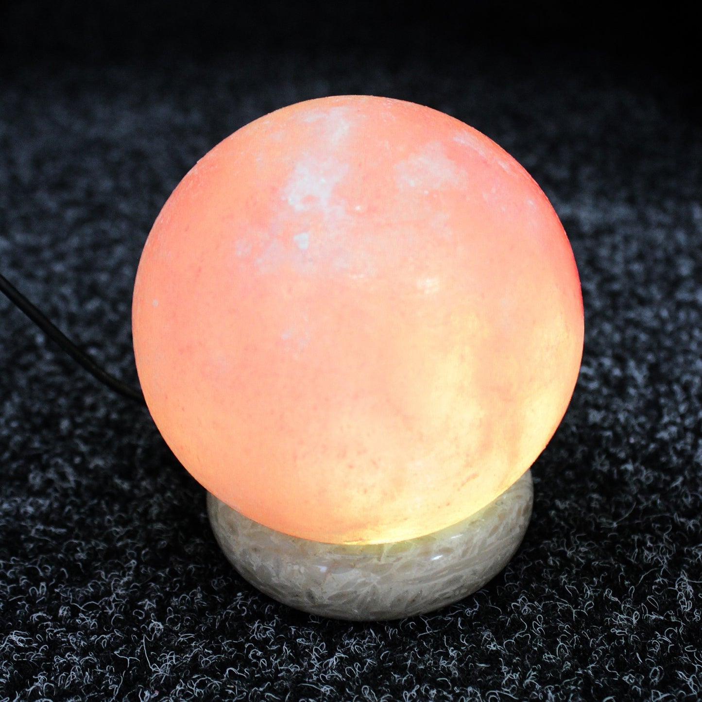 Quality USB ball salt lamp - 8 cm