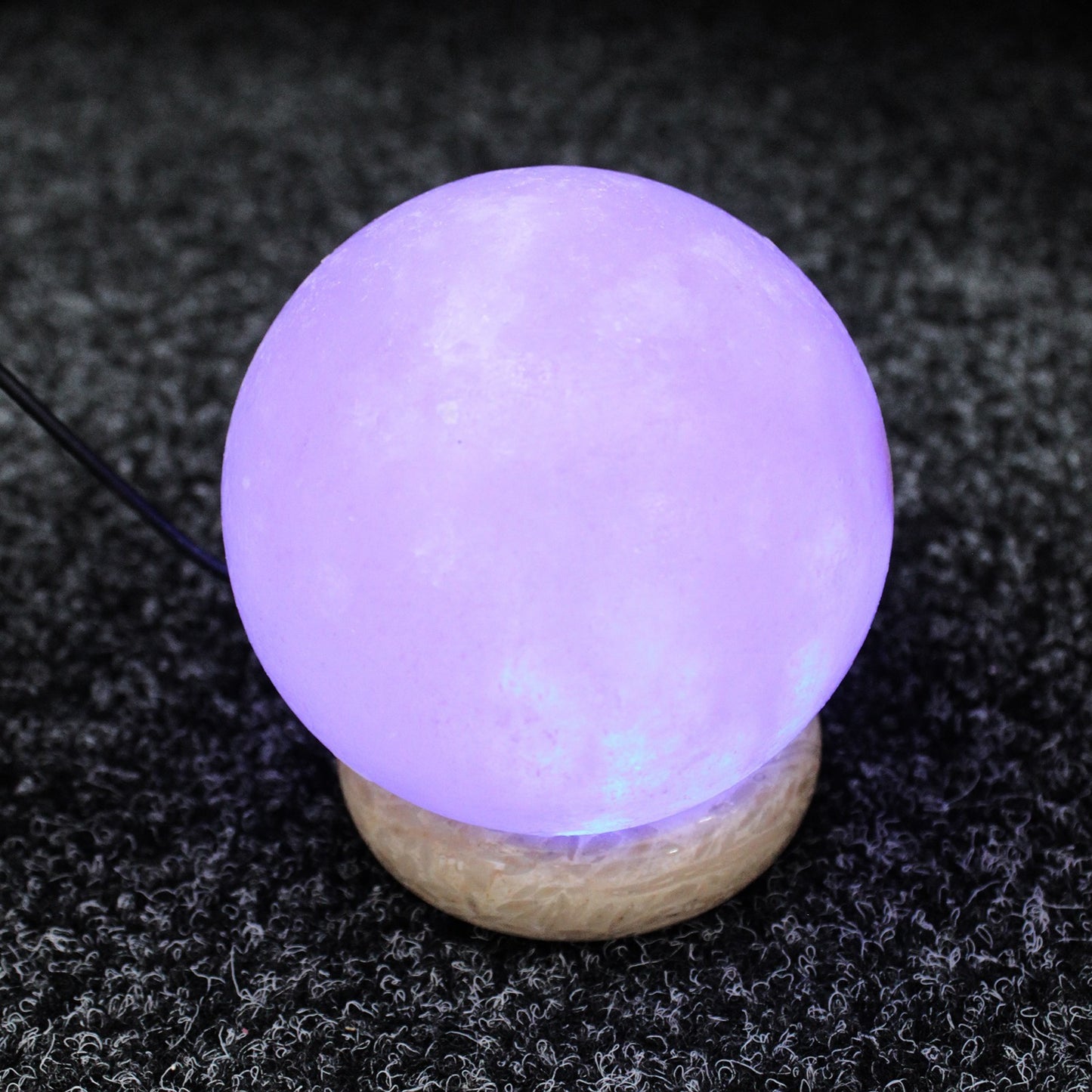 Quality USB ball salt lamp - 8 cm (multi)