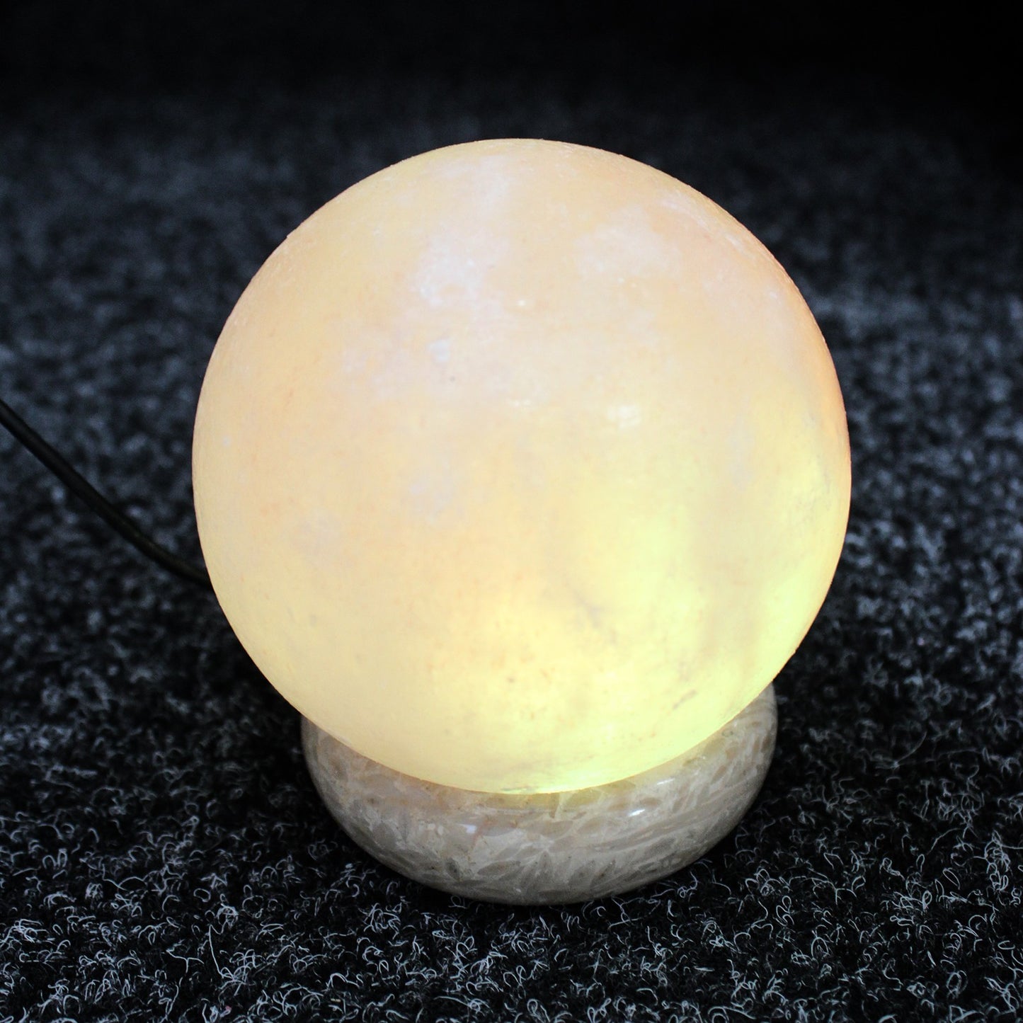 Quality USB ball salt lamp - 8 cm (multi)