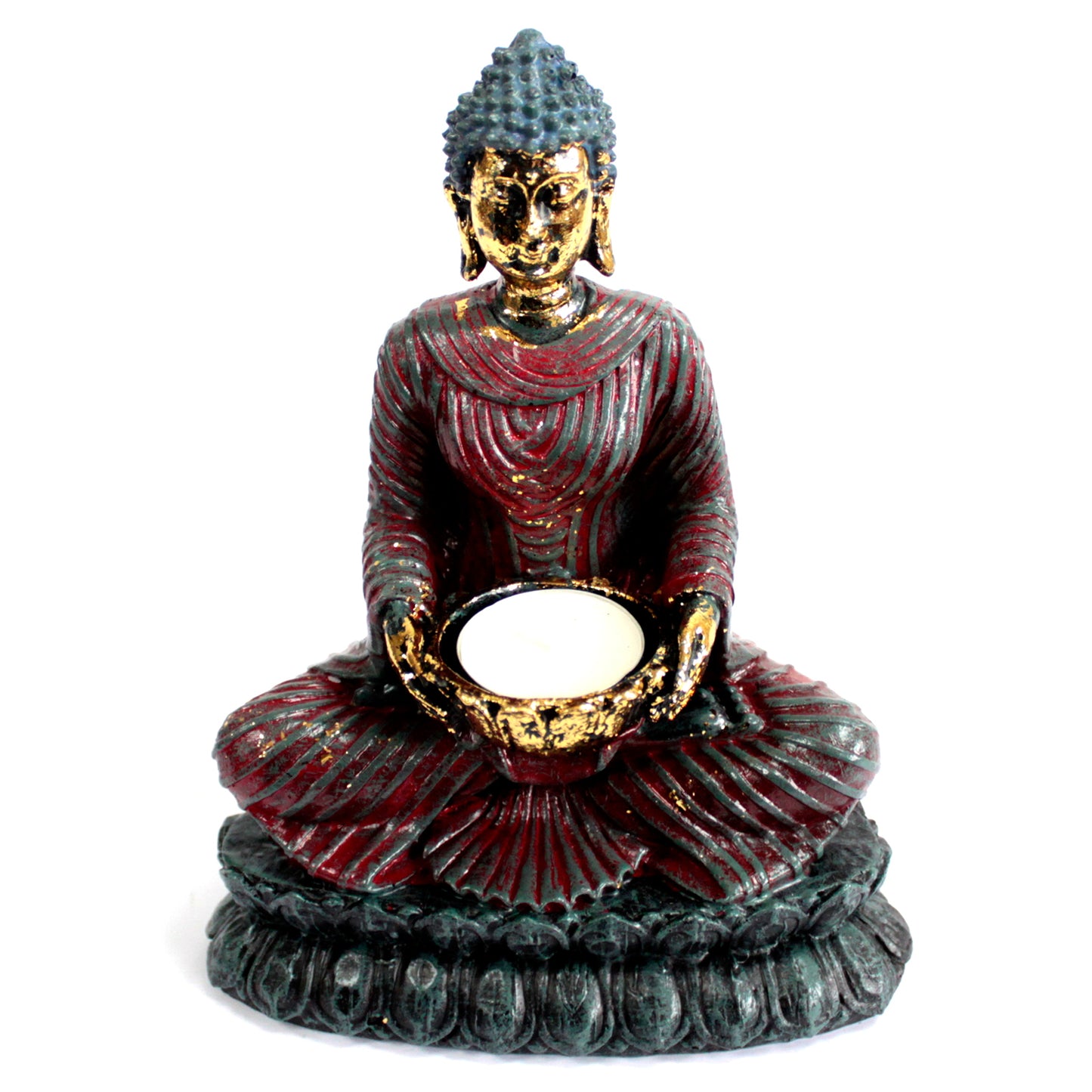 Ancient Buddha - Devote Candlestick