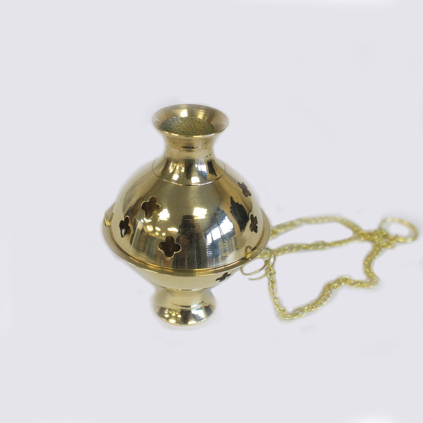 Tight brass incense burner