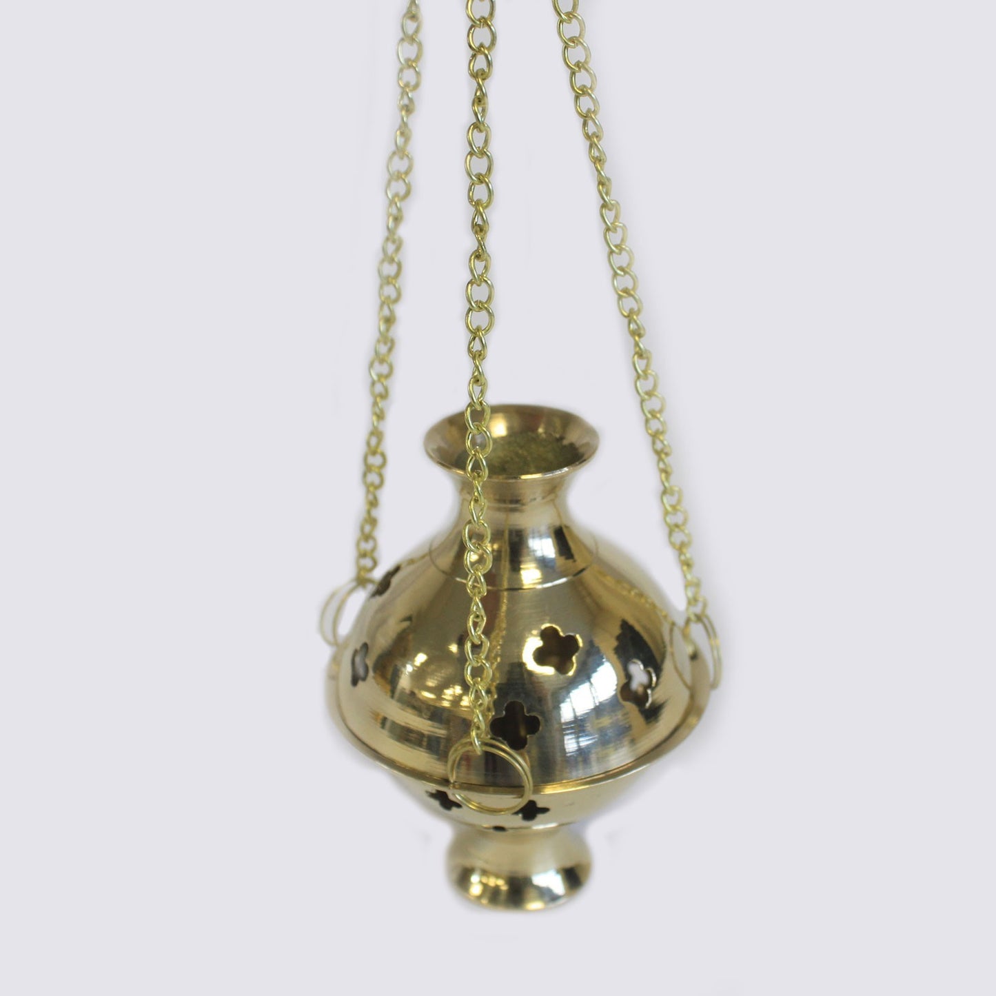 Tight brass incense burner