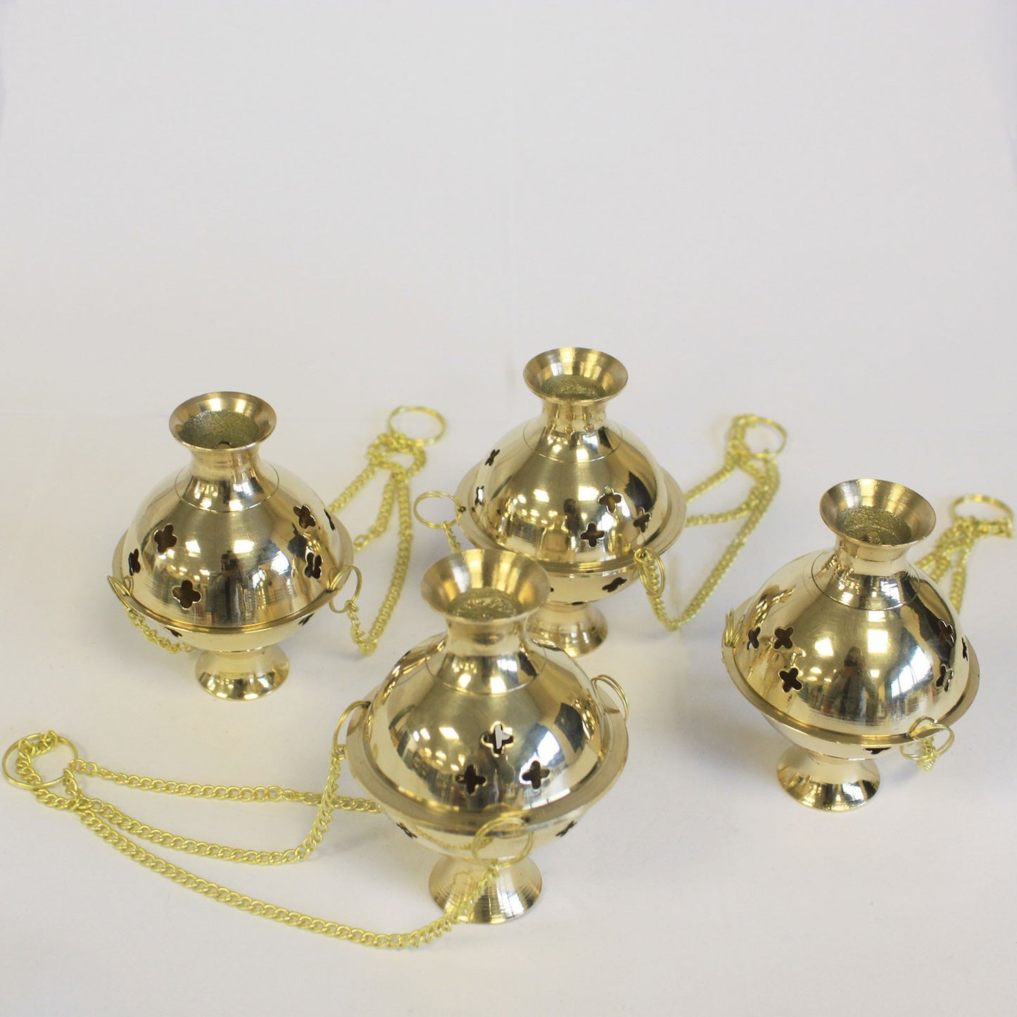 Tight brass incense burner