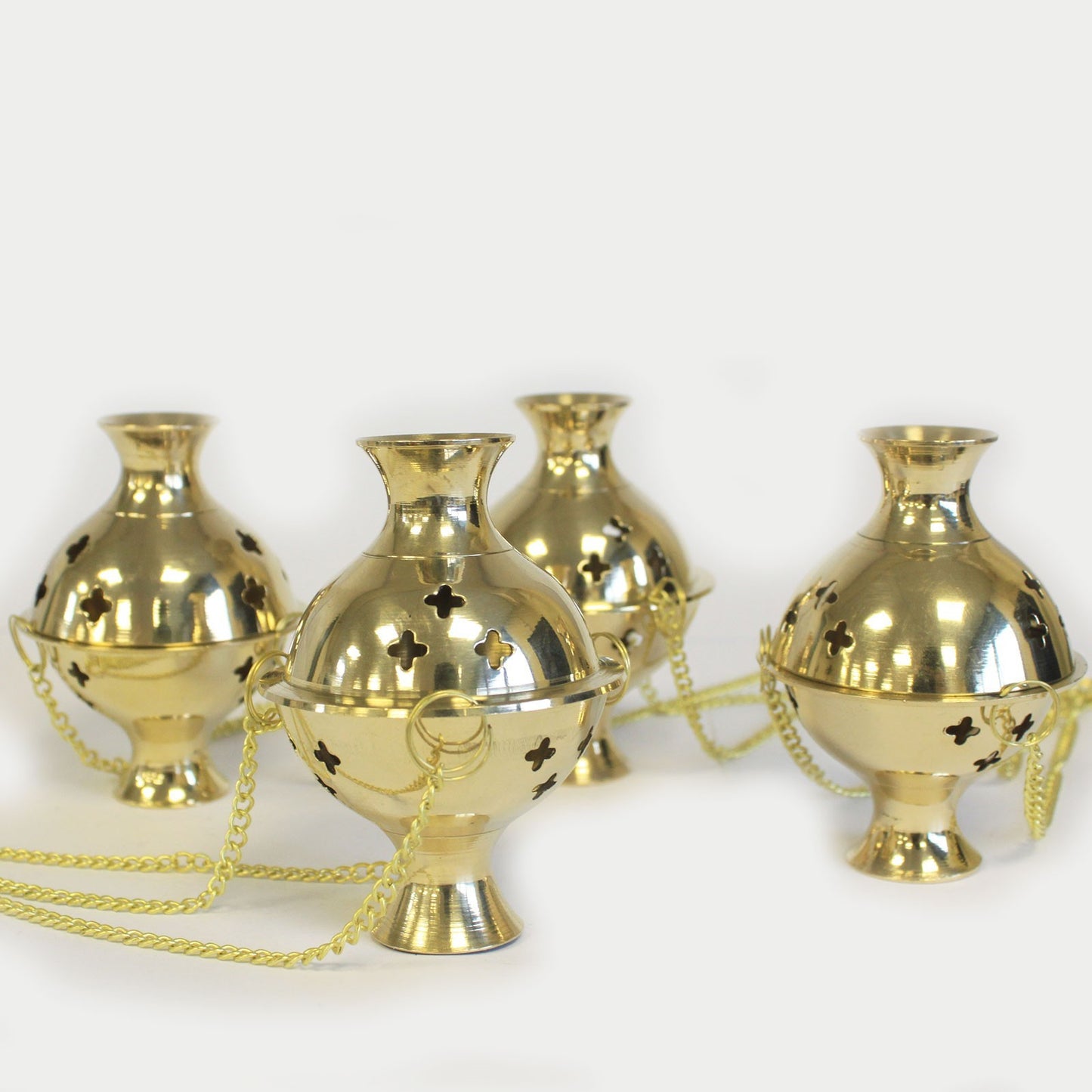 Tight brass incense burner