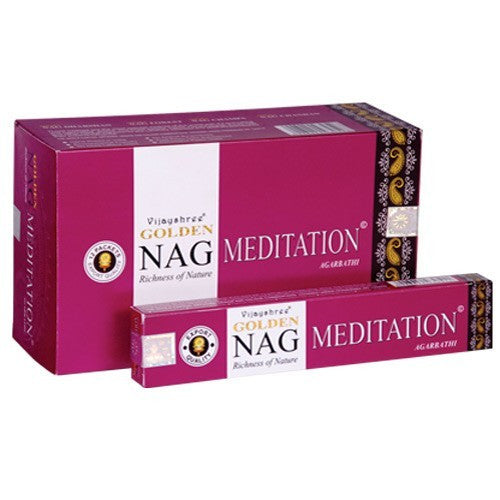 Golden Nag Incense - Meditation