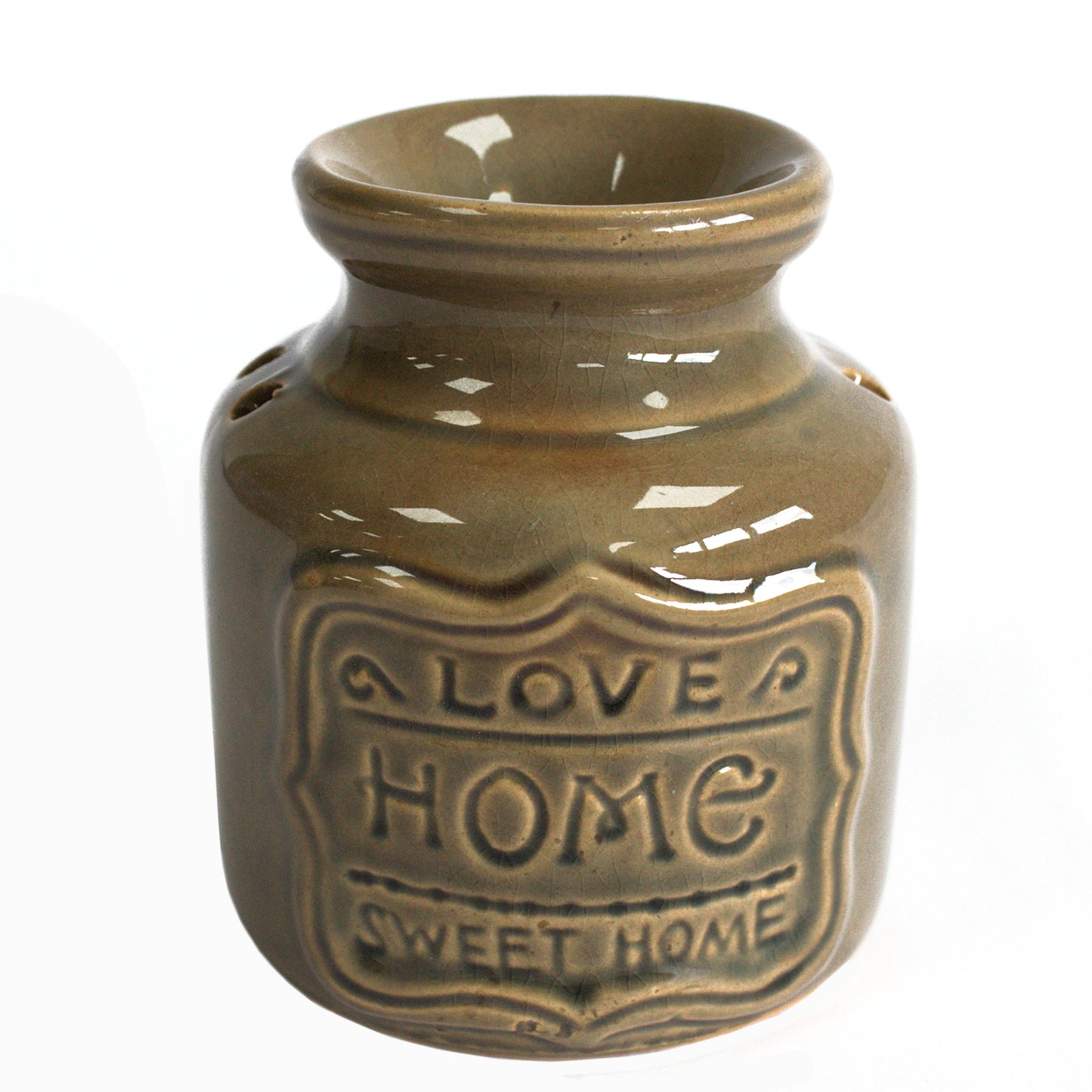 Lrg Oil burner - Blue stone - Love Home Sweet Home