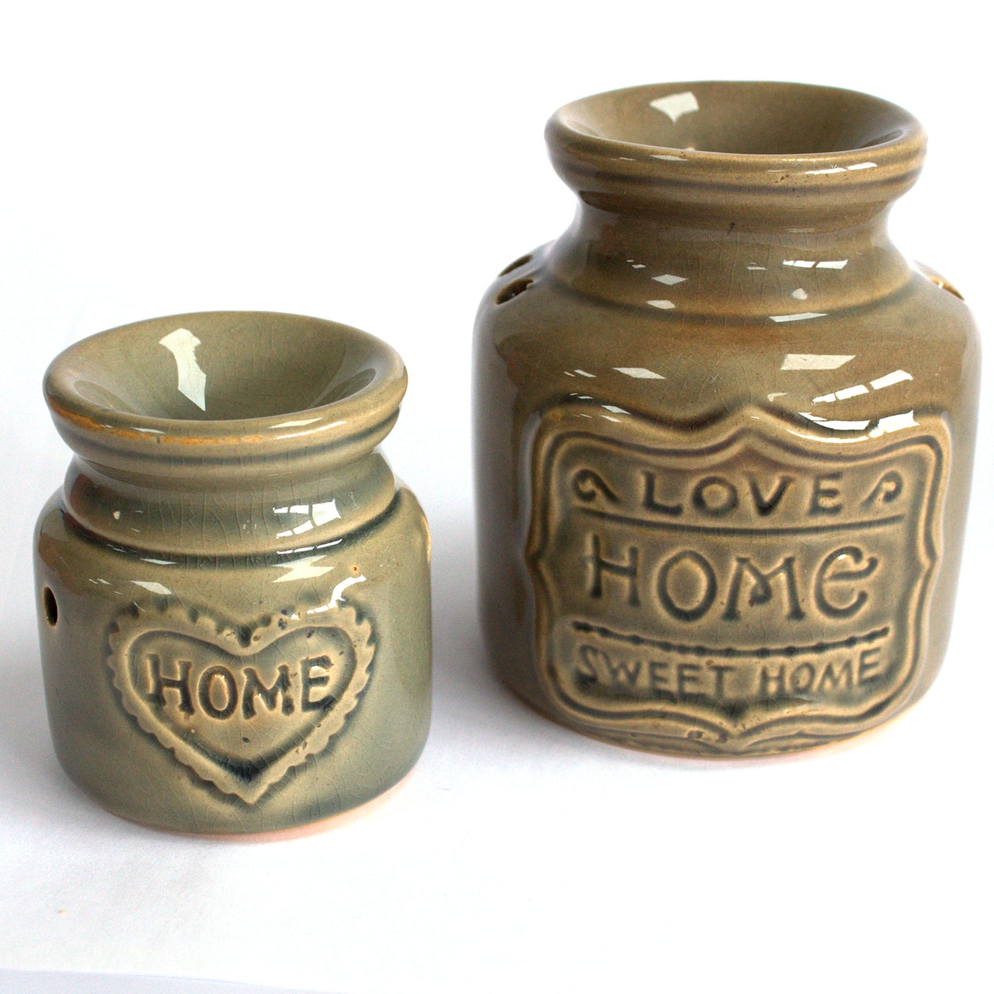 Lrg Oil burner - Blue stone - Love Home Sweet Home