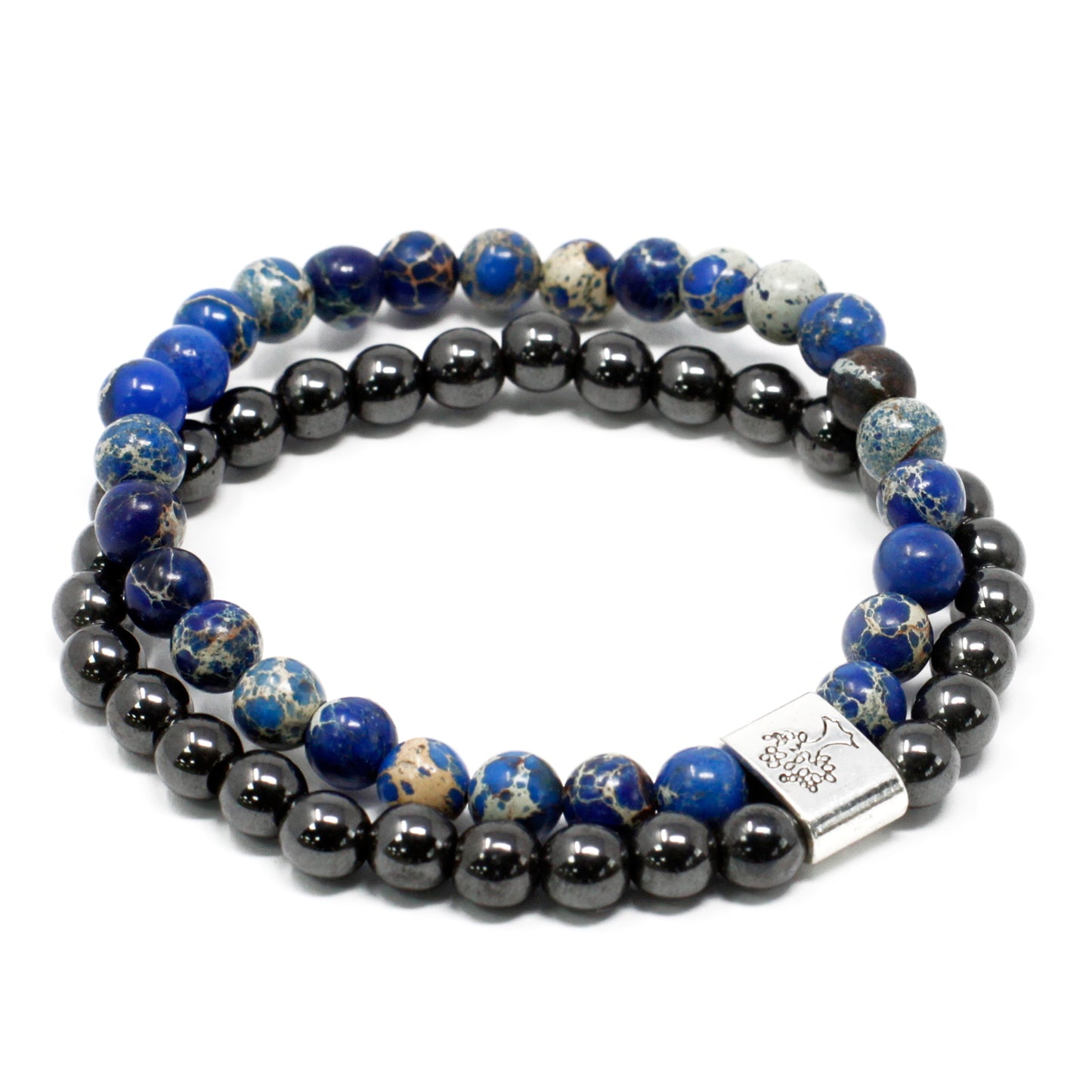 Magnetic Precious Stone Bracelet - Sodalite