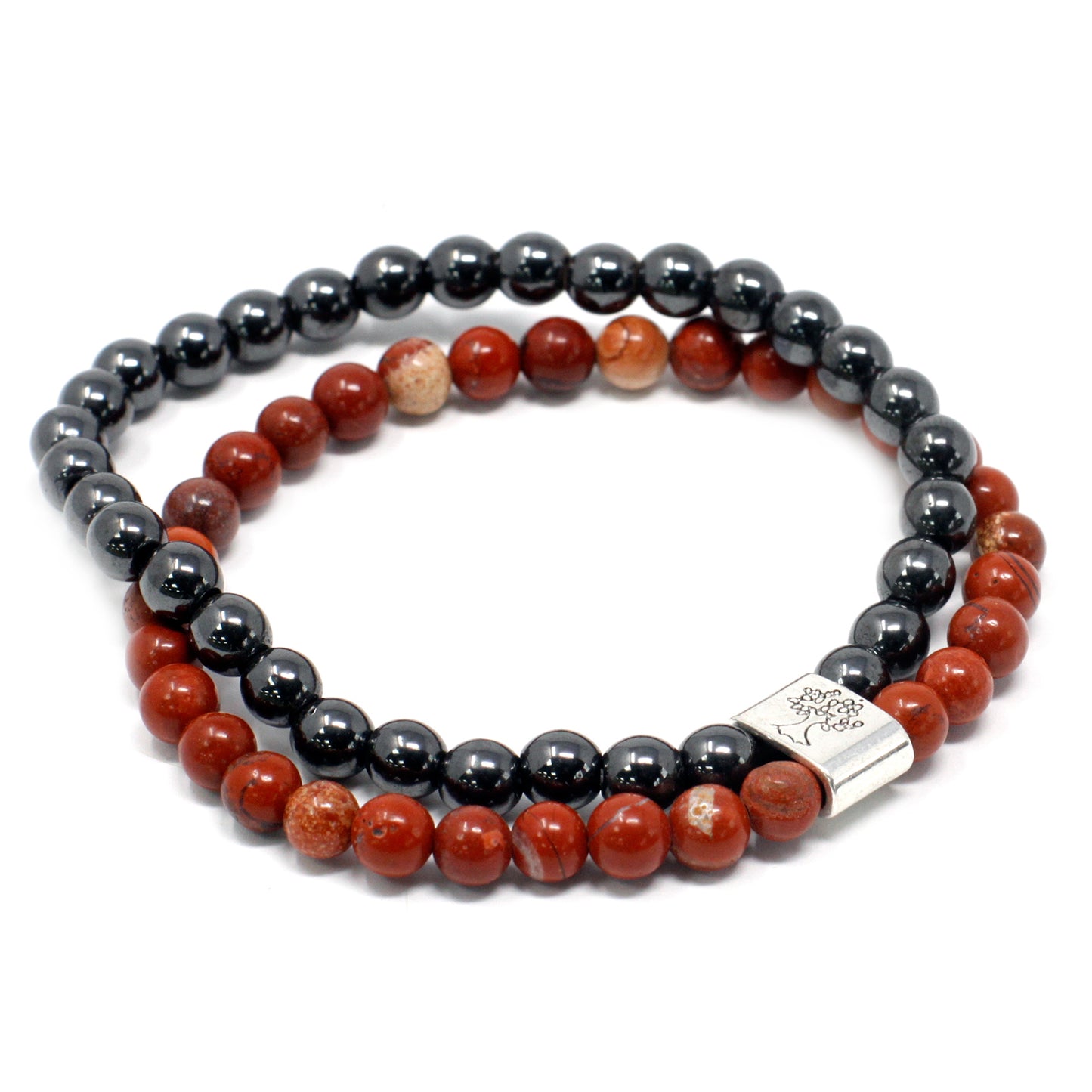 Magnetic Precious Stone Bracelet - Red Piedra