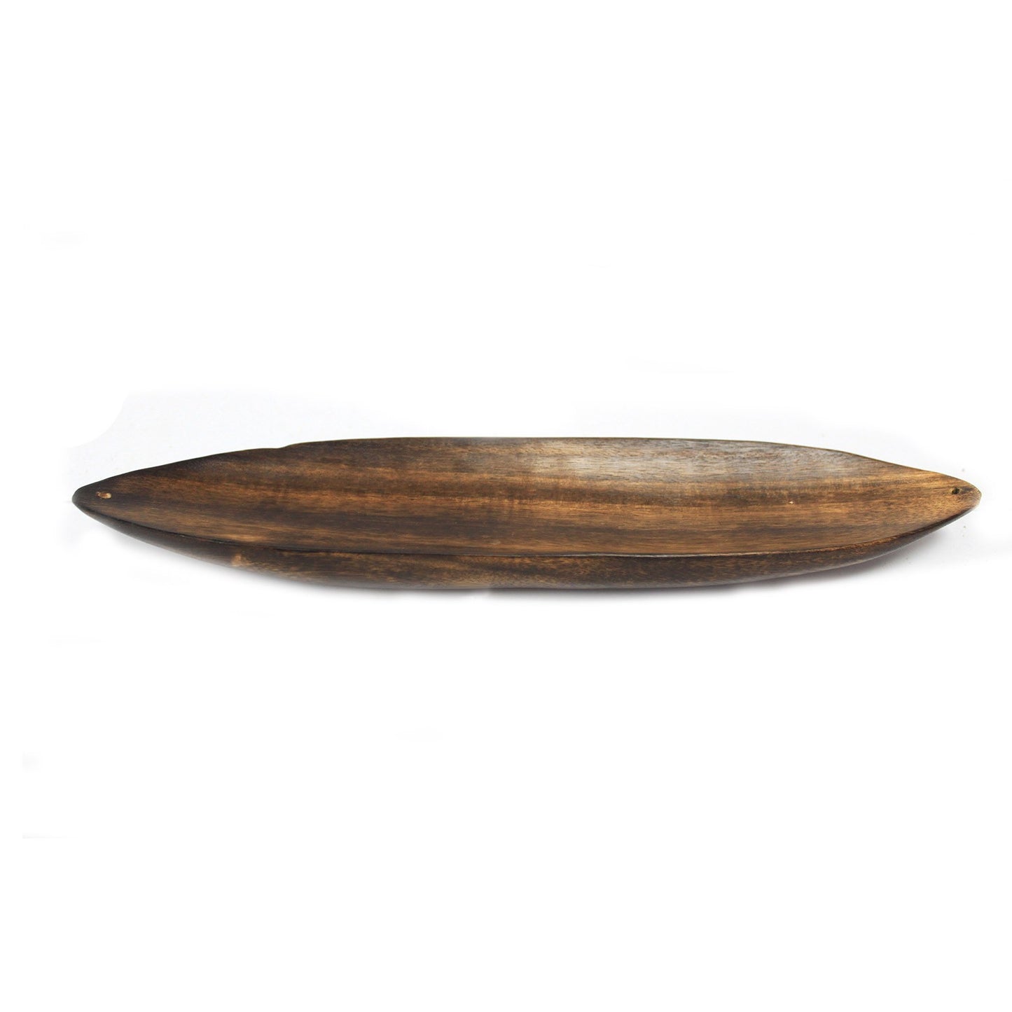 Arty Incense Boat - Mango wood