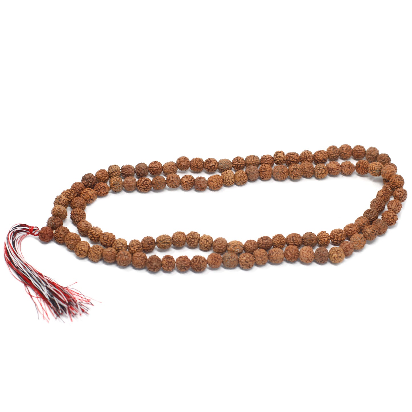 108 Rudraksha Japa Mala - Naturel