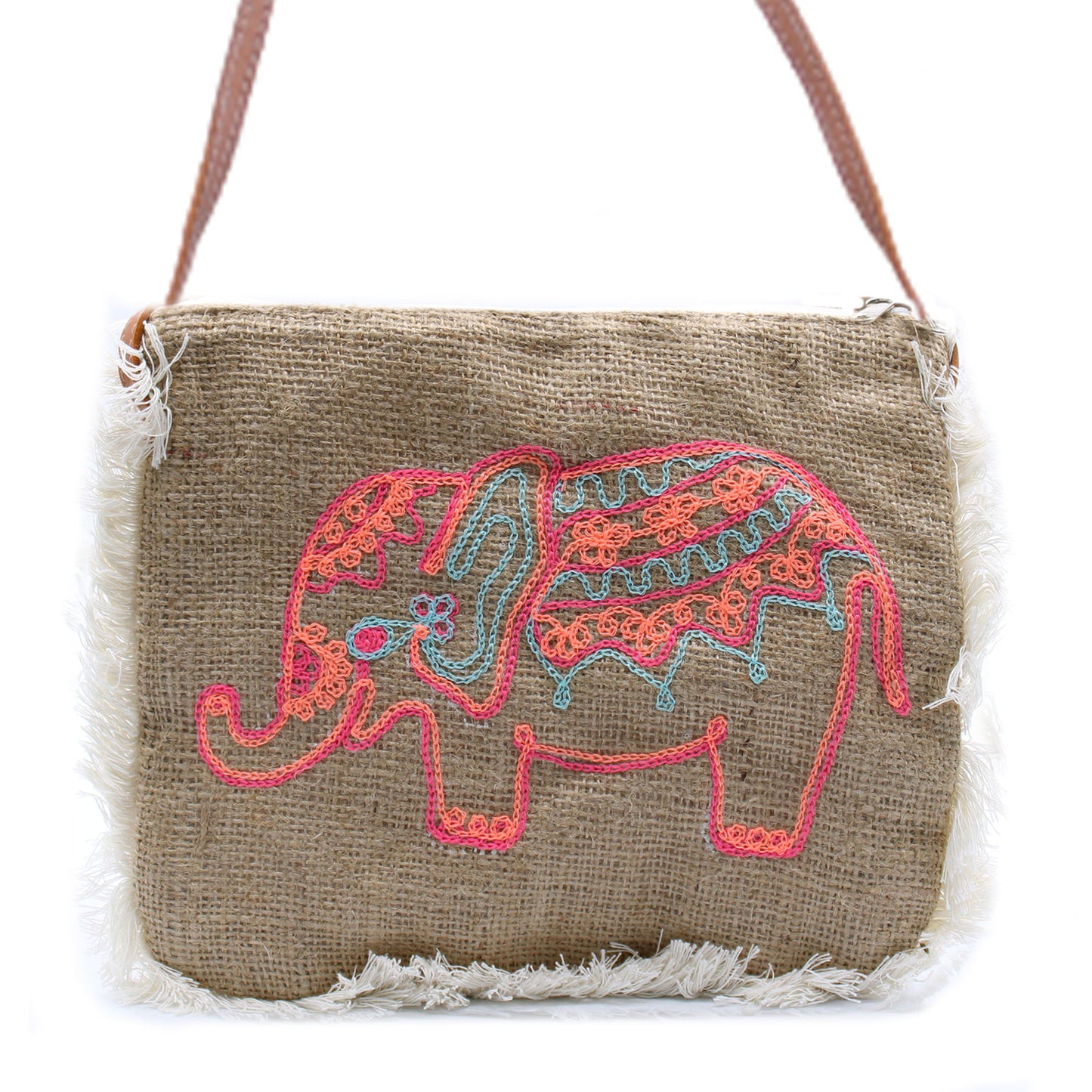 Poche à polaires - Broderie Éléphant